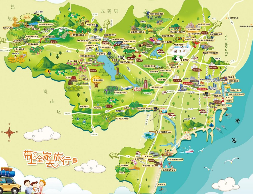 福海景区使用手绘地图给景区能带来什么好处？